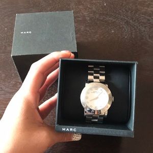 Marc Jacobs silver watch!